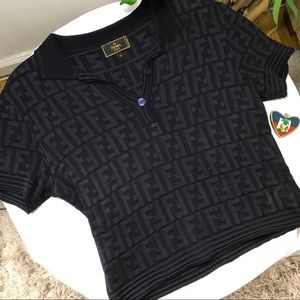 Fendi Zucca Print Women’s Polo